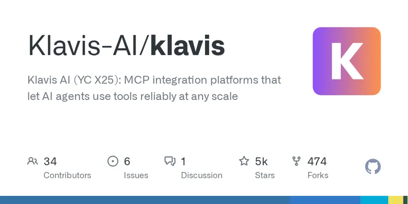 Klavis AI: универсальные интеллектуальные коннекторы и интеграции для ИИ-агентов
