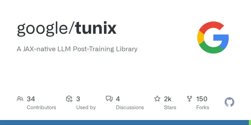 Tunix: библиотека для пост-тренировки больших языковых моделей на базе JAX