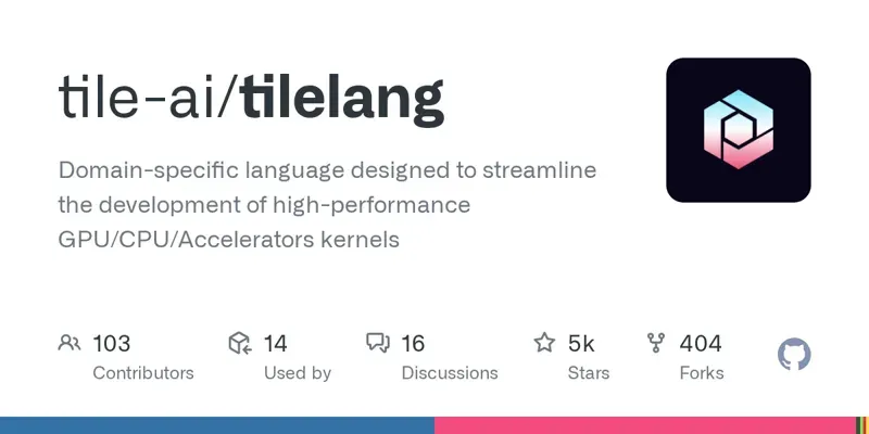 Tile Language: оптимизированный язык для разработки GPU/CPU ядер