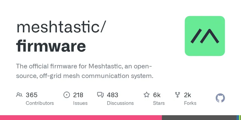 Meshtastic Firmware: открытая прошивка для LoRa mesh сетей