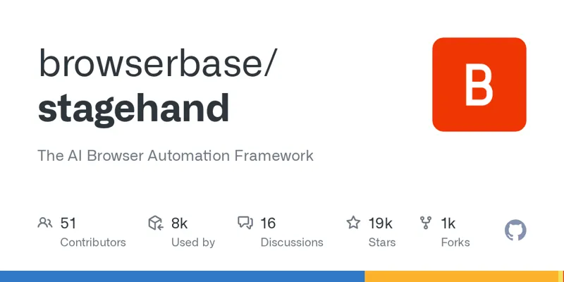 Stagehand: инновационный фреймворк для автоматизации браузера с применением ИИ