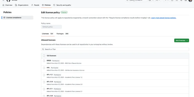 Open-source dependency compliance: как управлять лицензиями и рисками в больших проектах