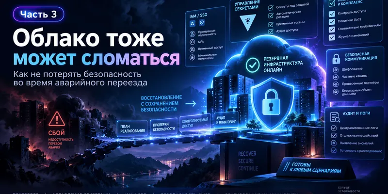 Аварийный переезд инфраструктуры: секреты, доступы и сборки без Vault, SSO и GitLab