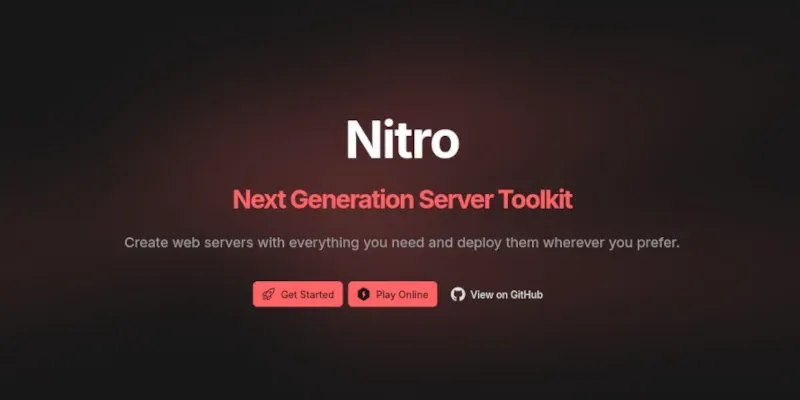 Nitro: продвинутая серверная платформа для Vite-приложений