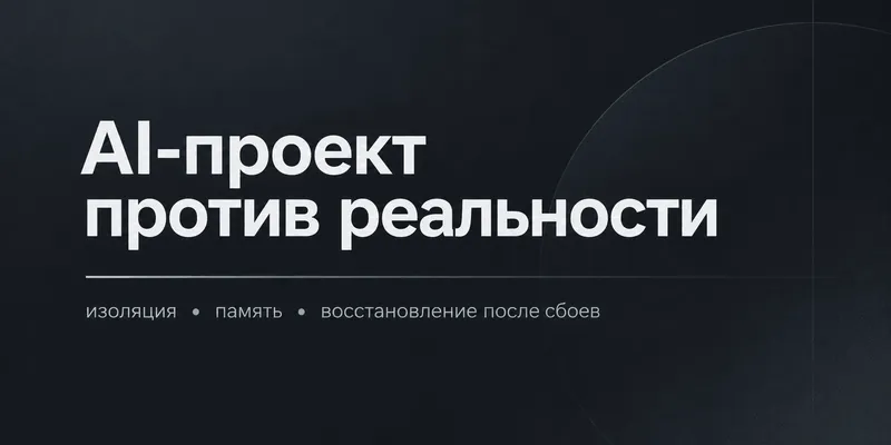 Автономный AI-агент на проекте: изоляция, память хоста и восстановление после сбоя