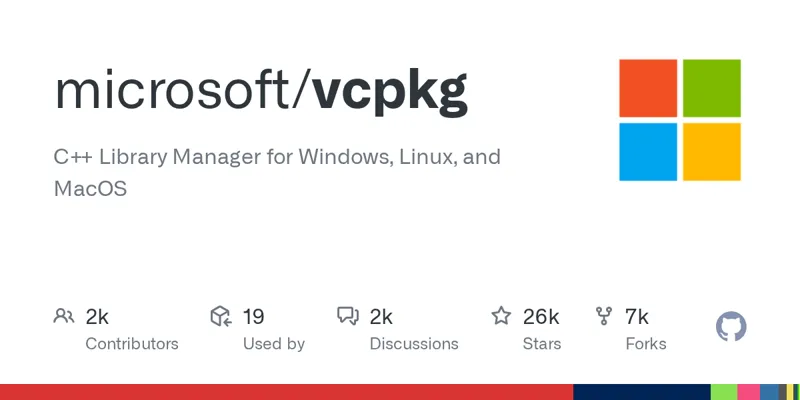 vcpkg — кроссплатформенный менеджер пакетов C/C++ от Microsoft