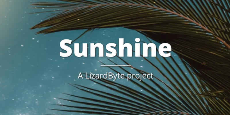 Sunshine: Self-hosted игровой хост для Moonlight
