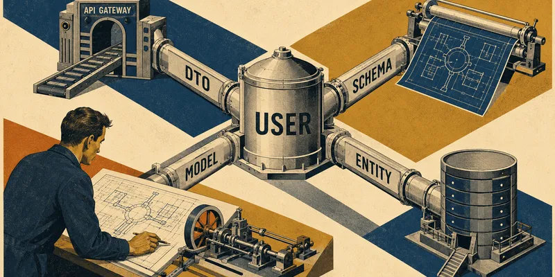 DTO, schema, model и entity в Python: как не превратить всё в User