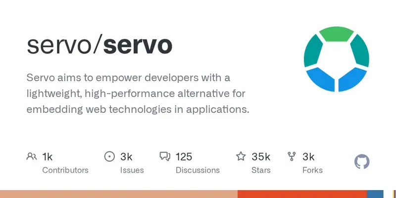 Servo: параллельный движок браузера на Rust для разных платформ