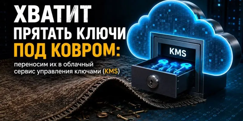 KMS вместо ключей в конфиге: как выстроить управление секретами в облаке