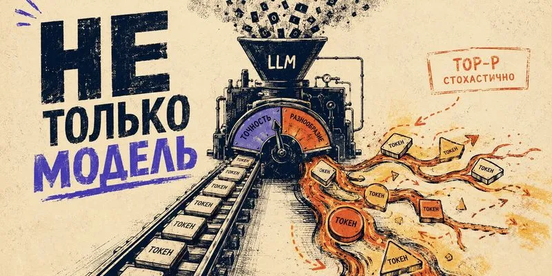 Стратегии декодирования LLM: почему модель отвечает именно так