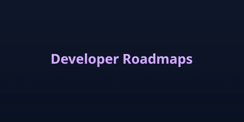 Developer Roadmap: Путеводитель для Разработчиков